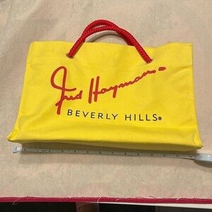 Fred Hayman Beverly Hills canvas shopping bag